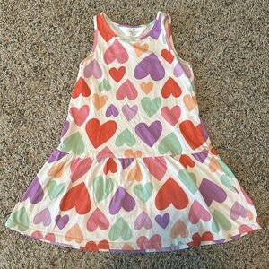 Cute H&M girls heart dress